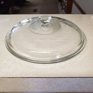 Pyrex Glass Lid 624C 8.25" Small knob